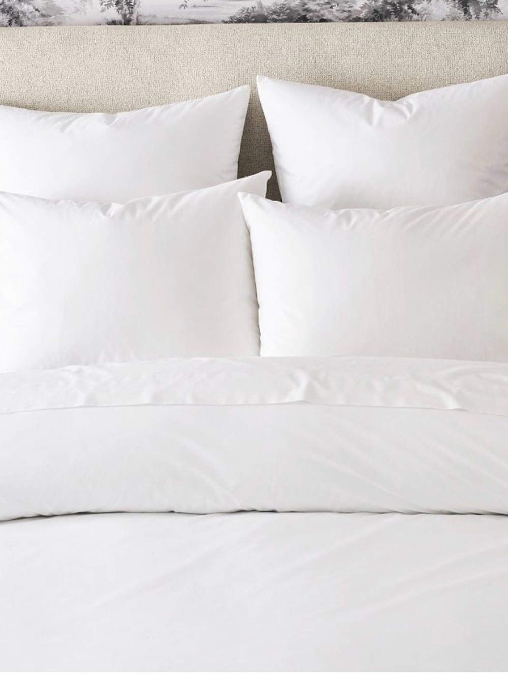 Full/Queen Pottery Barn White Cotton Duvet